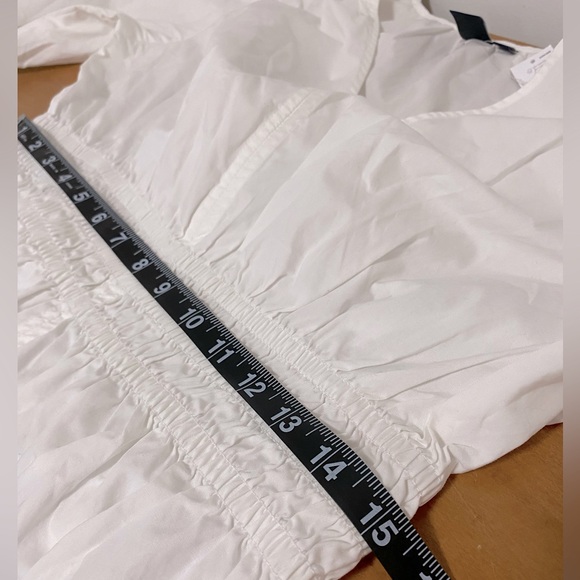 Puff Sleeve Peplum Top - Picture 7 of 13